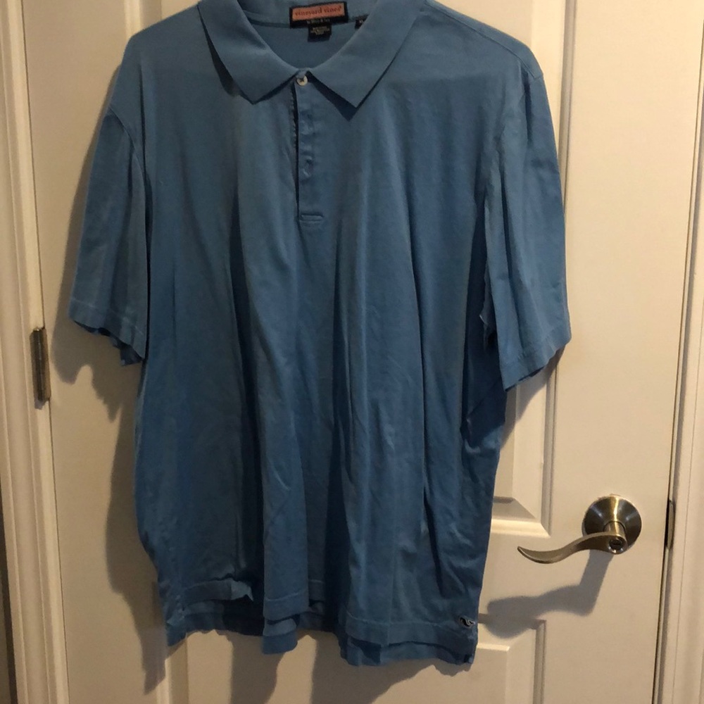 Vineyard Vines men’s blue polo